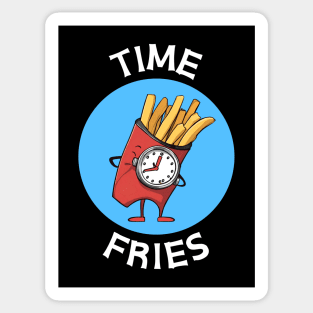 Time Fries | French Fries Pun Sticker